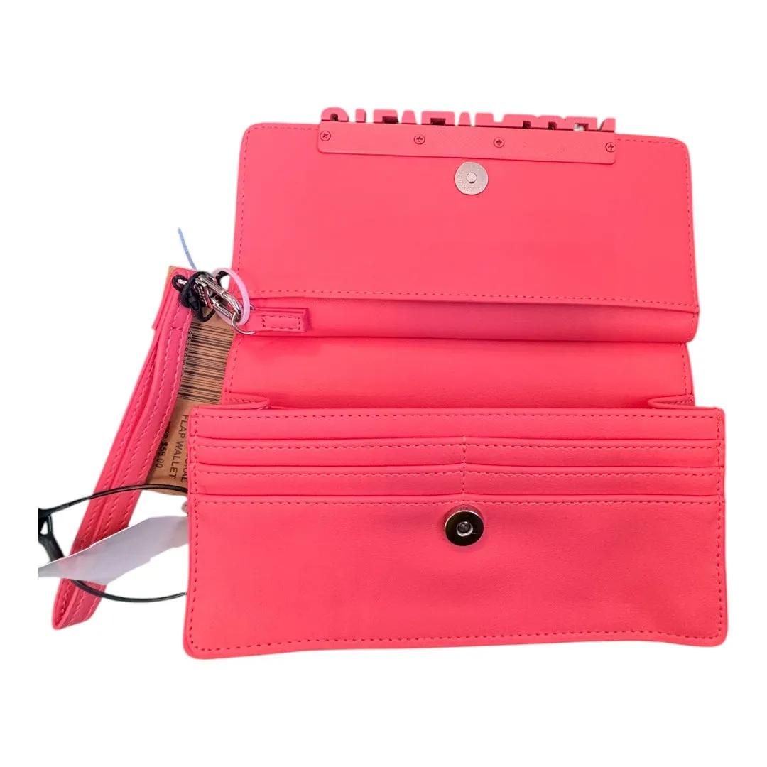 Wristlet By Steve Madden In Peach, Size:Medium