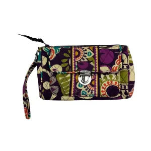 Wristlet By Vera Bradley In Purple, Size:Medium