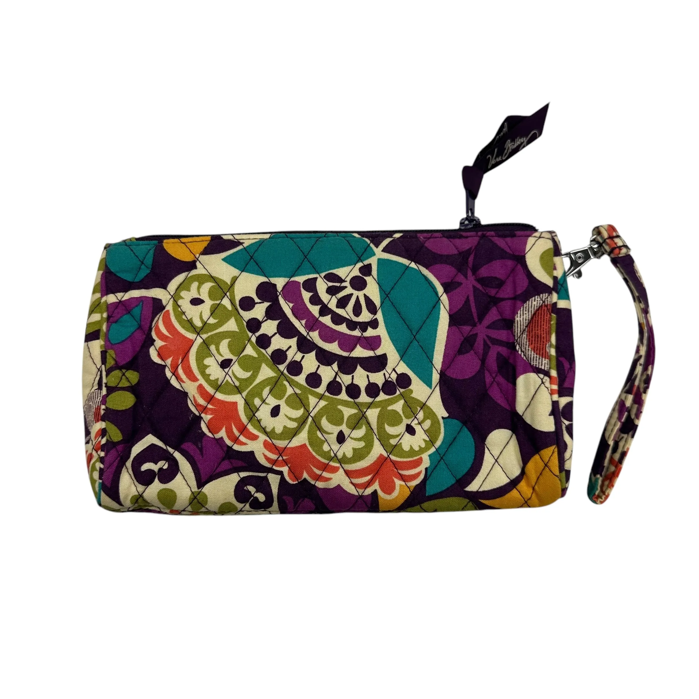 Wristlet By Vera Bradley In Purple, Size:Medium