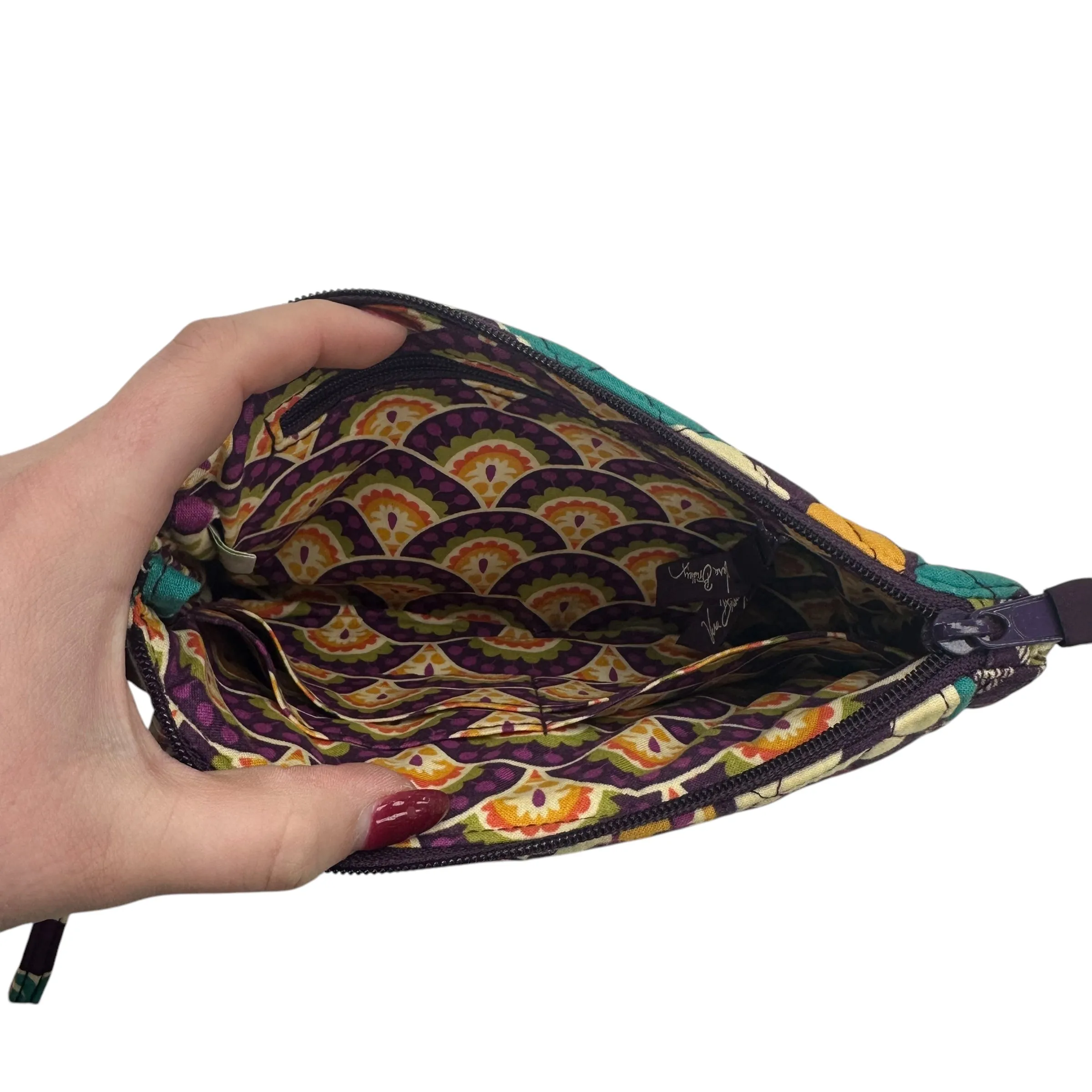 Wristlet By Vera Bradley In Purple, Size:Medium