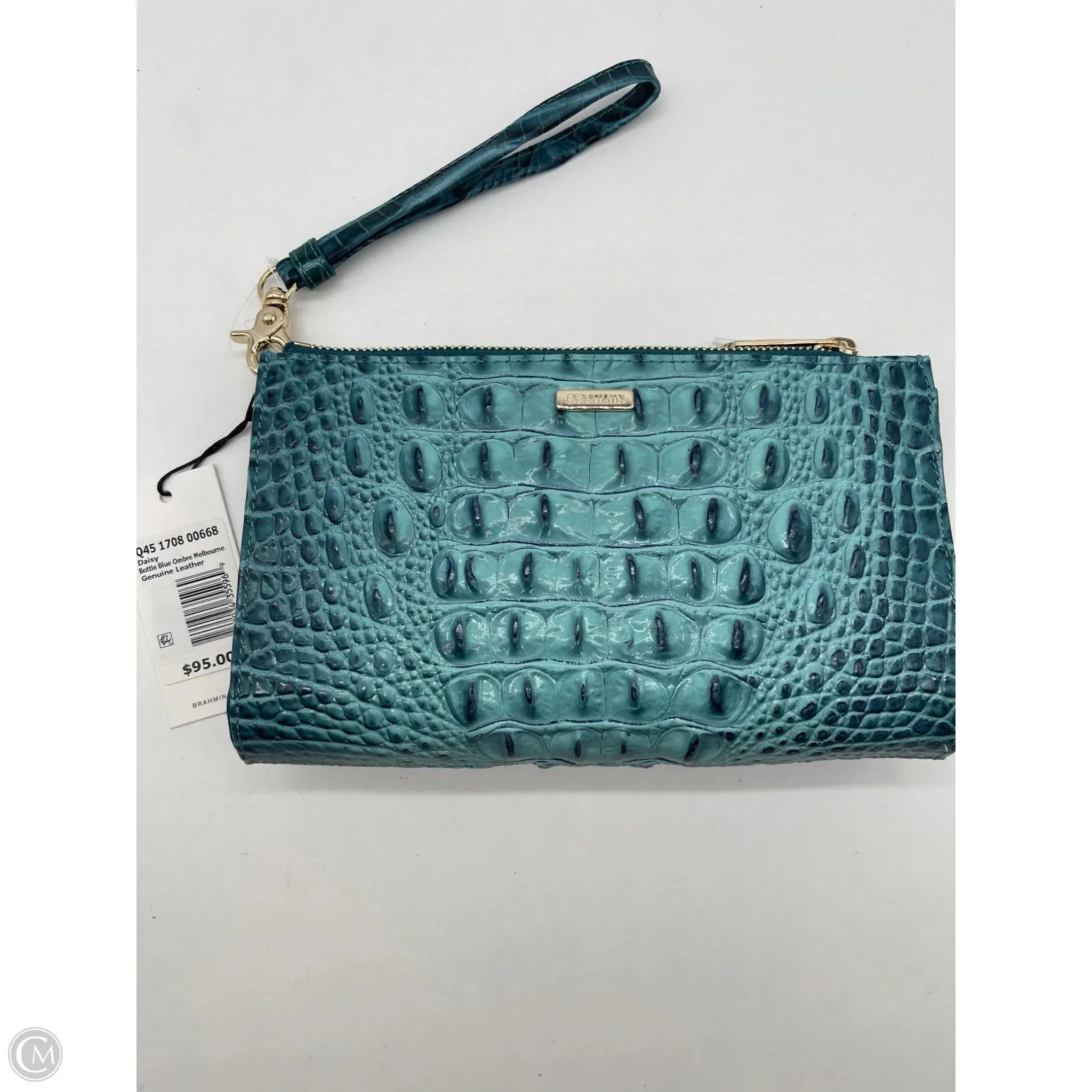 Wristlet Designer By Brahmin, Size: Large