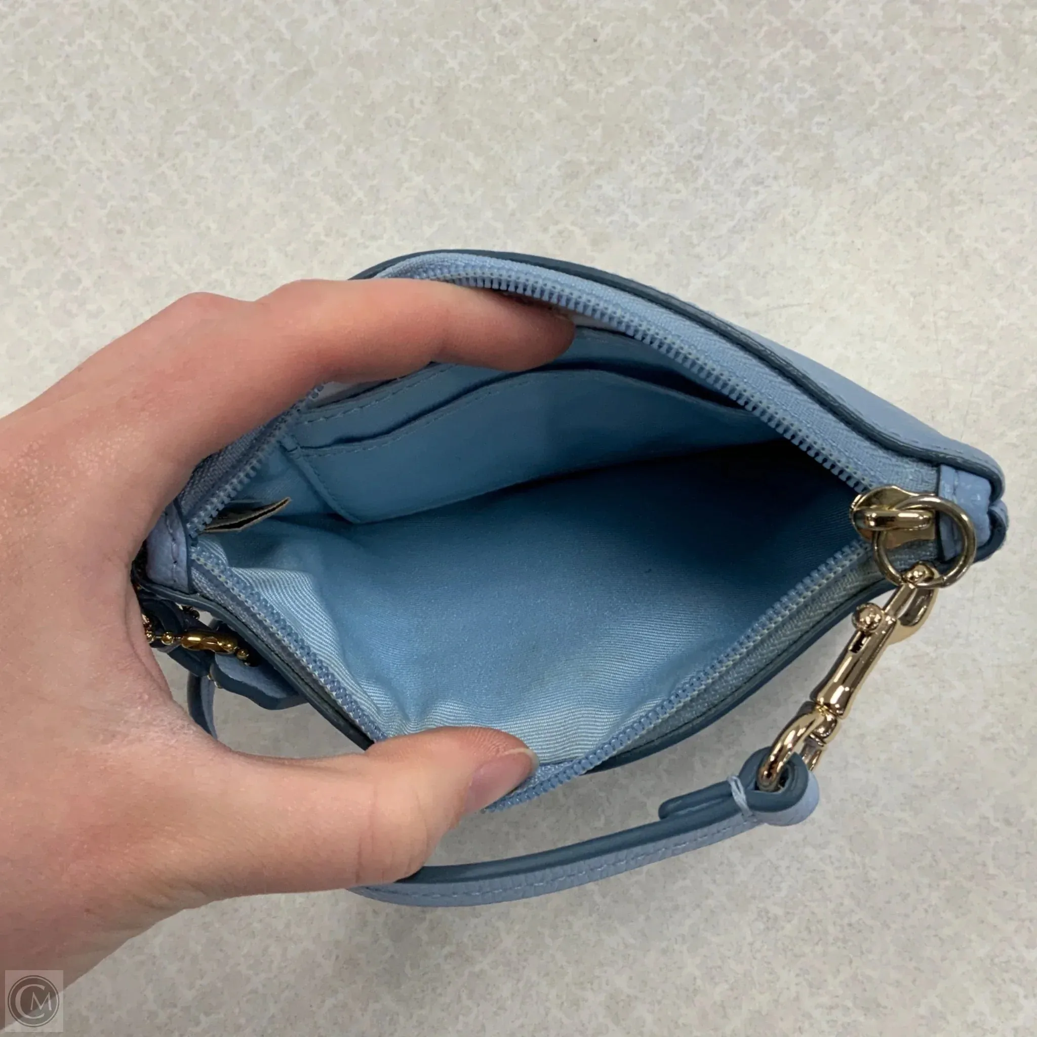 Wristlet Designer By Coach, Size: Large
