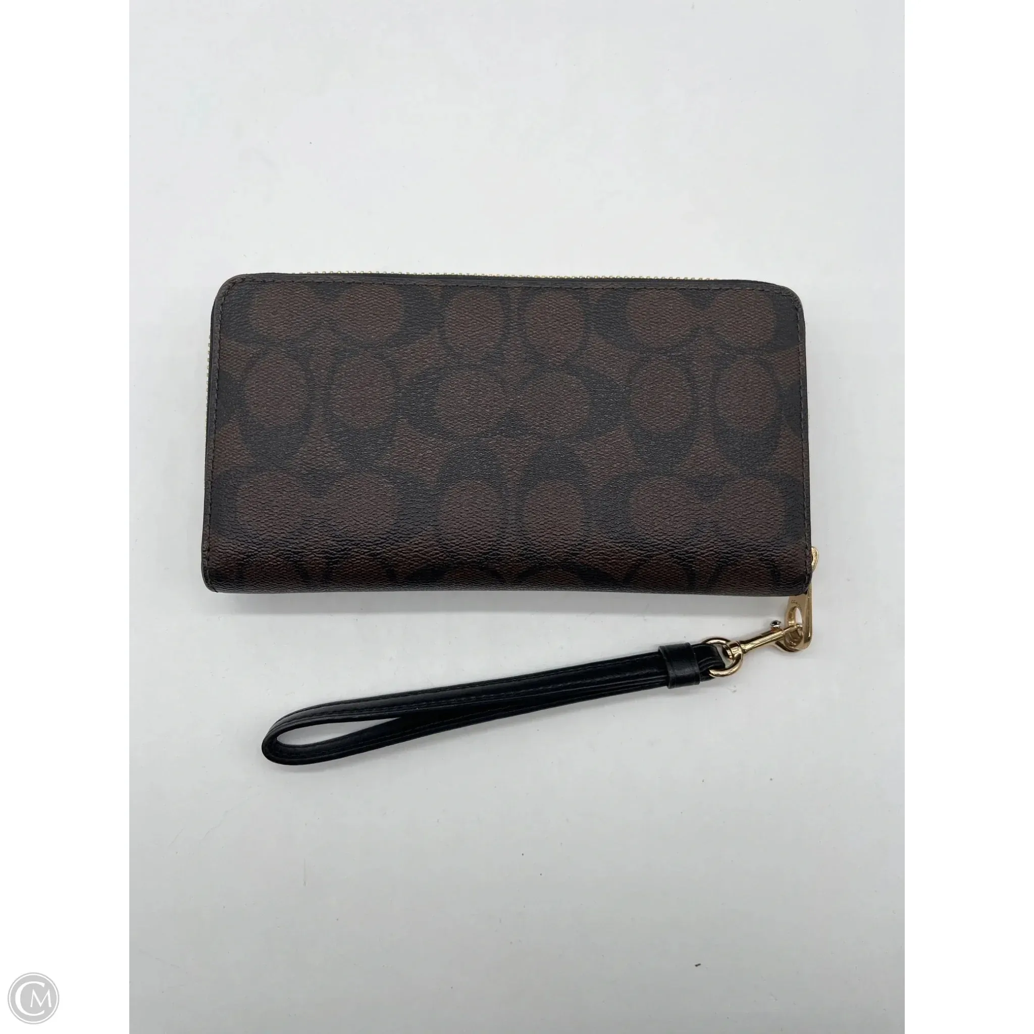 Wristlet Designer By Coach, Size: Large