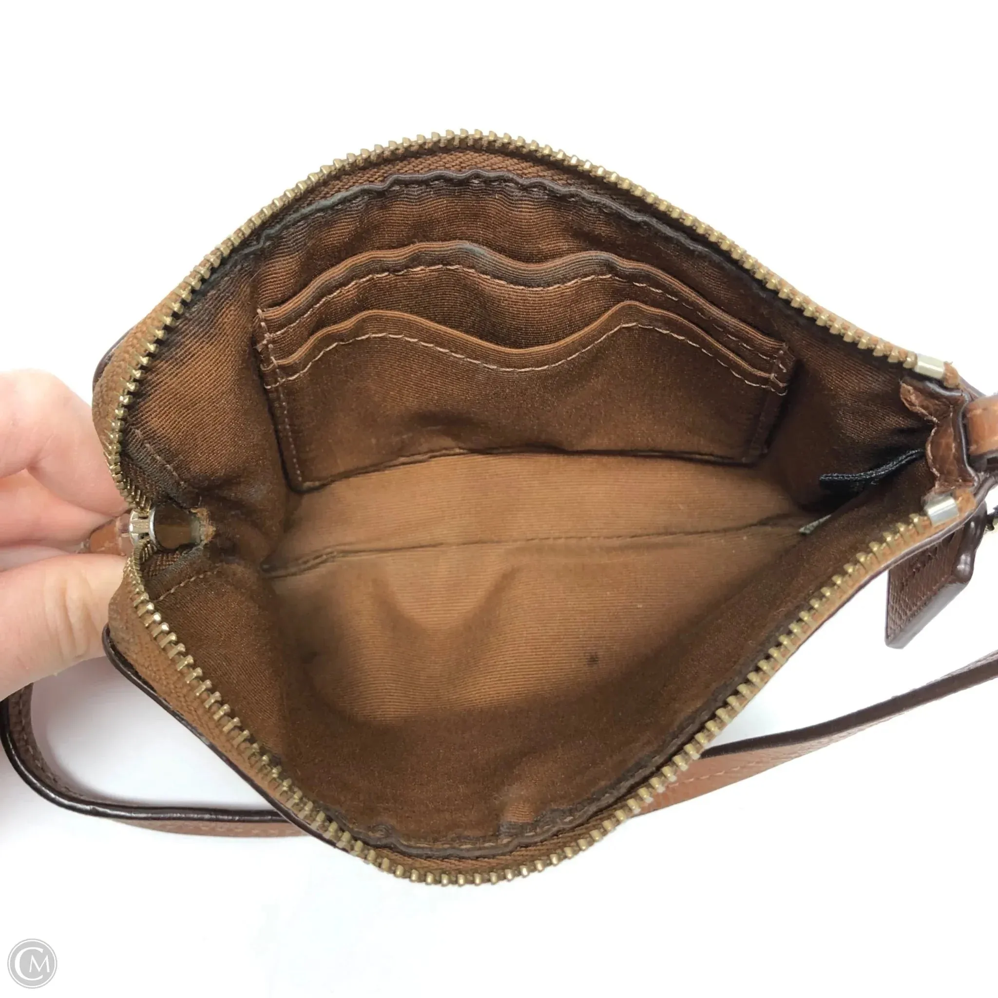 Wristlet Designer By Coach, Size: Small