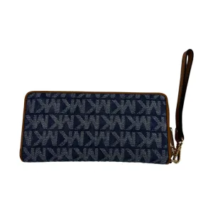 Wristlet Designer By Michael Kors In Blue, Size:Large