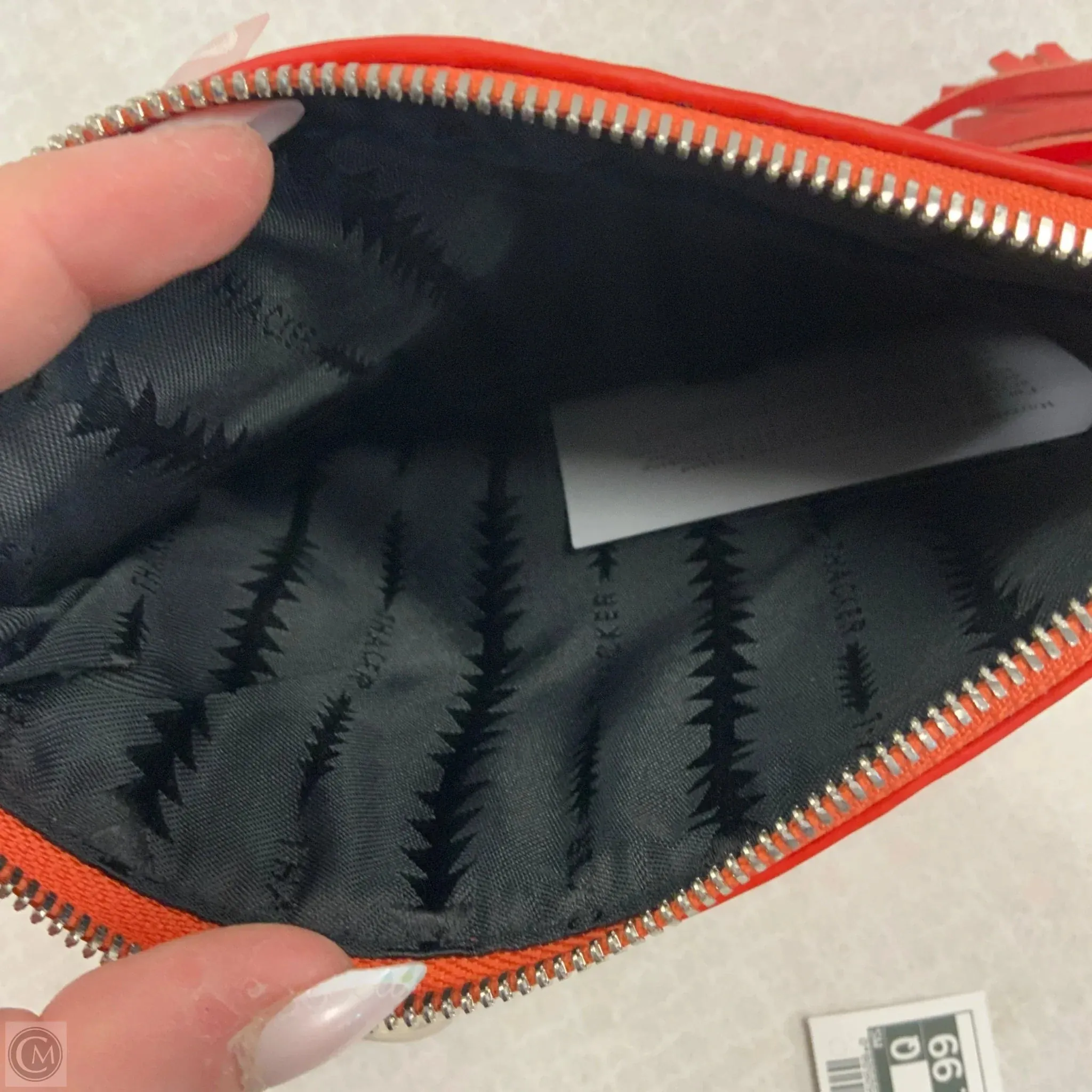Wristlet Leather By Thacker, Size: Medium